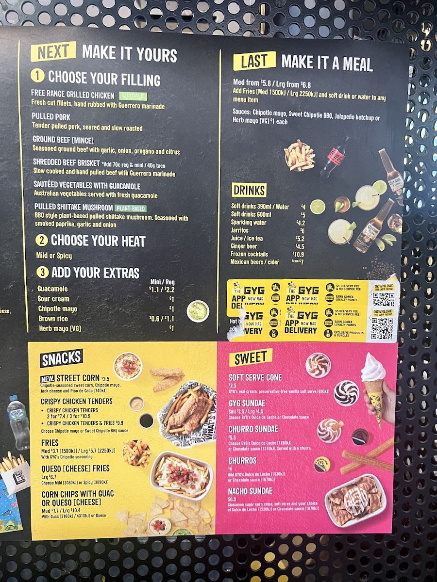 Menu Guzman Y Gomez - Icc Darling Harbour-4